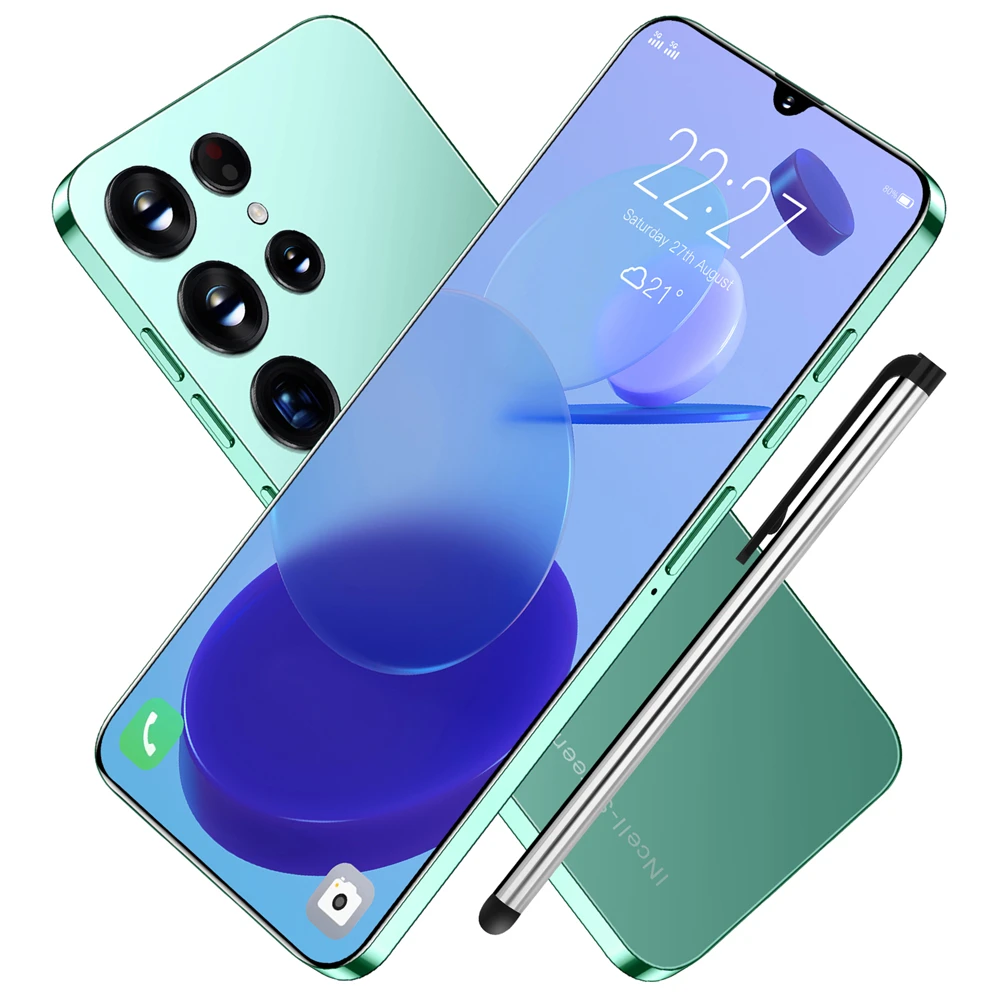 新しい S26 Ultra スマートフォン 7.3 インチ HD 5G Snapdragon 8Gen3